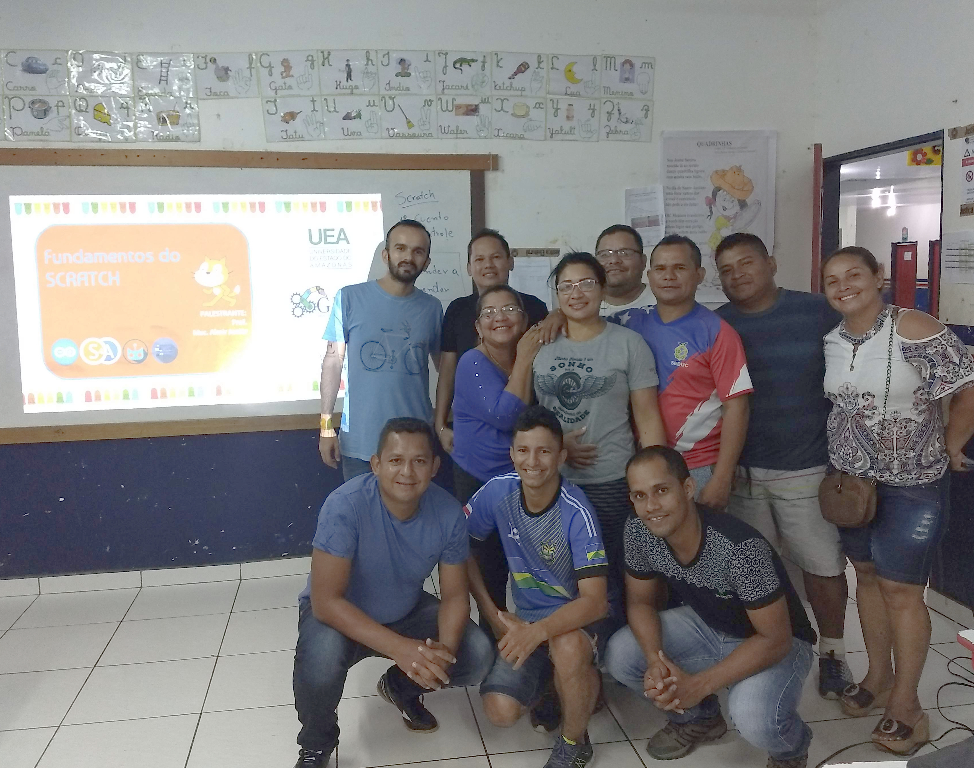 Professores de Jutaí – AM participam de oficina sobre o Scratch