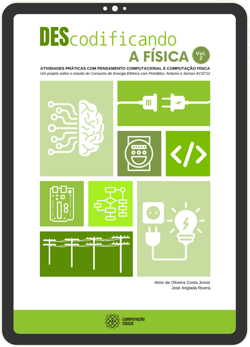 Capa de Pensamento Computacional e Computação Física, volume 1