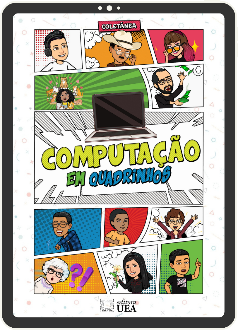 Capa da coletânea Computação em Quadrinhos