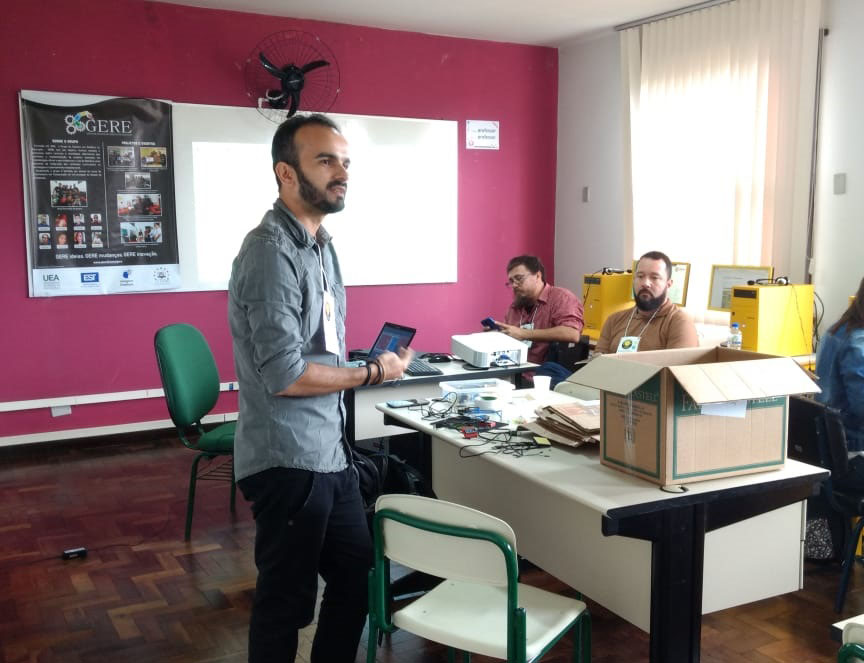 GERE realiza oficina na 1ª Conferência Brasileira de Aprendizagem Criativa em Curitiba