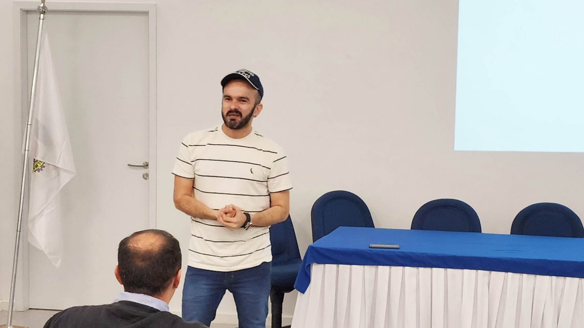 Prof. Almir apresenta artigos no 13th Workshop of Robotics in Education Prof. Almir apresenta artigos no 13th Workshop of Robotics in Education